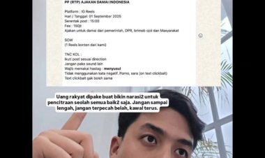 Terkait Kematian Driver Ojol Affan, Jerome Polin Tolak Tawaran Jadi Buzzer Rp150 Juta