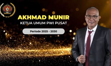 Akhmad Munir Terpilih Jadi Ketua Umum PWI Periode 2025-2030, Atal S Depari Ketua Dewan Kehormatan