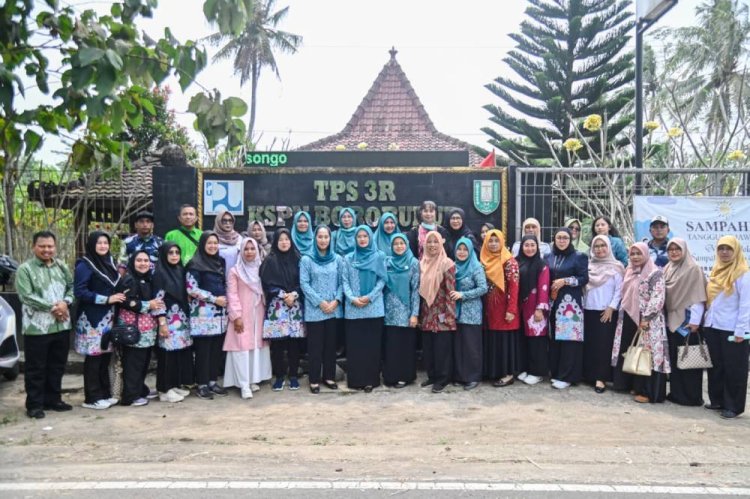 Tim Penggerak PKK Kota Dumai Belajar Program Desa Gemar Mengolah Sampah di Malang