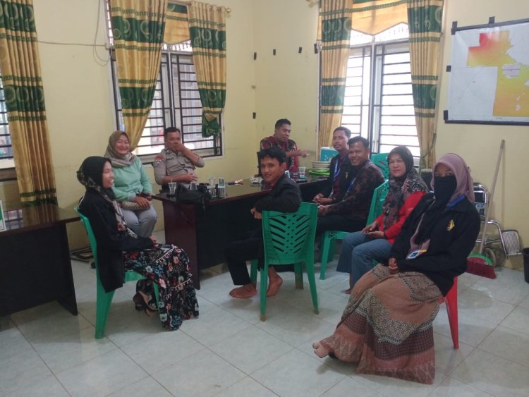 Masyarakat Bono Tapung Keluhkan Penyalahgunaan Narkoba Dalam 'Jumat Curhat' Polsek Tandun