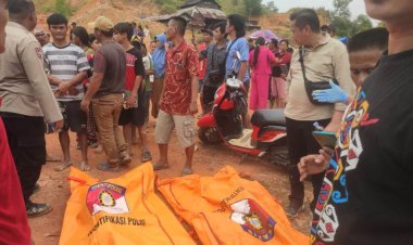 Dua Kakak Beradik Warga Kelurahan Tuah Negeri Pekanbaru Tewas Tenggelam di Kolam Bekas Galian Bata
