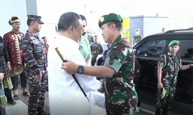 Wagubri Sambut Pangdam XIX/Tuanku Tambusai Mayjen TNI Agus Hadi Waluyo, Perkuat Ketahanan NKRI di Riau dan Kepri