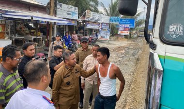 Kendaraan Lebihi Kapasitas Dilarang Melintas Jalan Minas-Perawang, Pemprov Riau Akan Perbaiki dengan Sistem Rigid