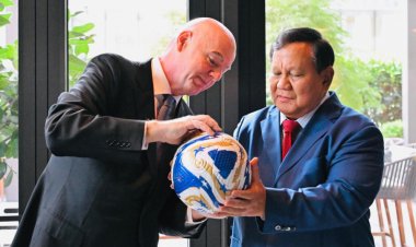 Presiden RI Prabowo Subianto Bertemu Presiden FIFA Gianni Infantino, Komitmen Bersama Majukan Sepak Bola Indonesia