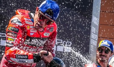 Marquez Bersaudara Podium di Race MotoGP Aragon 2025