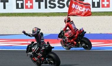 Marc Marquez 'Tutup Mulut' Orang Italia Usai Menang Race di Kandang VR46