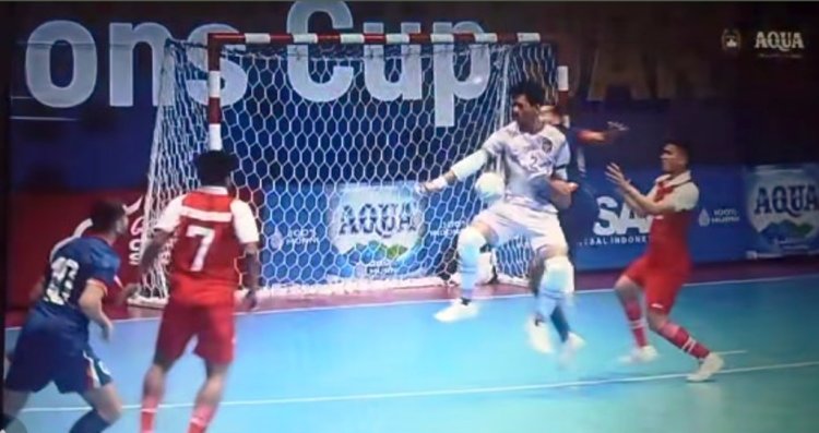 Hasil Babak I Timnas Futsal Indonesia vs Belanda 4-0, AQUA Futsal Four Nations Cup 2025, Garuda Muda Panen Gol