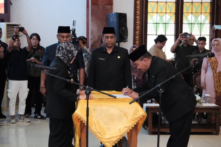 Bupati Siak Lantik Mahadar Jadi Sekda, Afni: Tunjangan Sekda Kami Potong 50 Persen