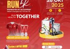IDI Kampar Gelar Fun Run 5K, Ajak Warga Hidup Sehat