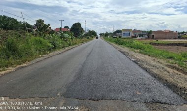 Gubernur Riau Abdul Wahid Tepati Janji, Jalan Lintas Garuda Sakti yang Rusak Sudah Diperbaiki
