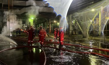 Kilang Pertamina Dumai Terbakar, Polda Riau Kirim Tim Laboratorium Forensik dan Ditreskrimsus ke TKP