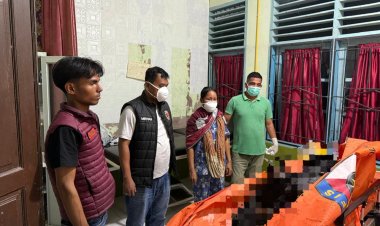 Kebakaran di Bonai Darussalam Tewaskan Lansia, Polsek Olah TKP