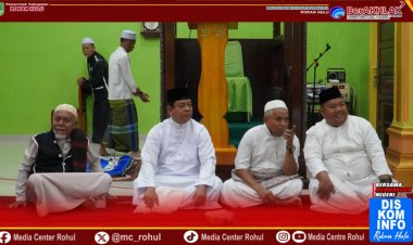 Syafaruddin Poti Ikut GSSB dan Doa Bersama di Desa Rambah Tengah Hilir