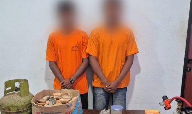 Jual Emas Hasil Tambang Ilegal di Kuansing, Ditreskrimsus Polda Riau Tangkap Dua Orang Tersangka