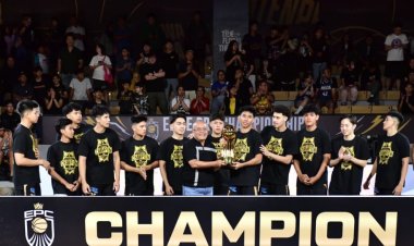 Kalahkan Pacific Caesar Surabaya 57-44 (2-0), Dewa United Juara Elite Pro Champhionship 2025