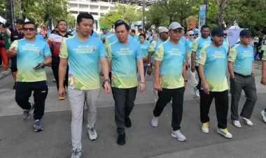 Fun Walk Green Democracy DPD RI dan Penanaman Pohon Langka Berhasil Pecahkan Rekor MURI
