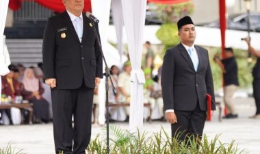 Peringati Hari Pahlawan, Plt Gubri SF Hariyanto Ajak Bekerja Lebih Giat
