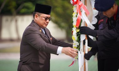 Sekdaprov Riau dan Forkopimda Tabur Bunga di TMP Kusuma Dharma, Mahmud Marzuki Sudah Dua Tahun Diusulkan Jadi Pahlawan Nasional