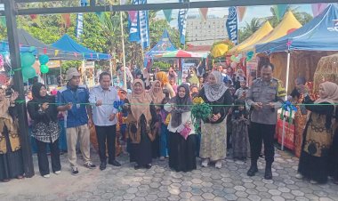 Petualangan Rasa Nusantara Warnai Market Day TK Negeri 4 Pekanbaru Sempena Hari Guru 