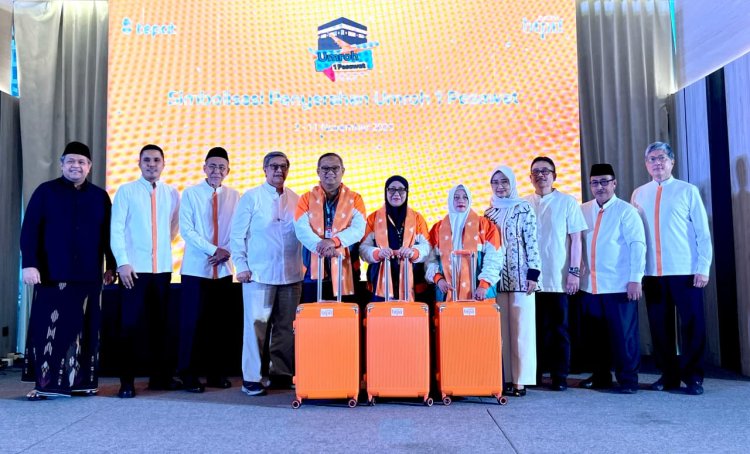 BTPN Syariah Berangkatkan Lagi 382 Nasabah dalam Program Umrah Satu Pesawat