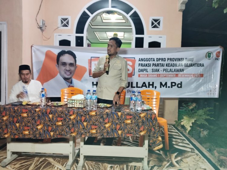 Reses Anggota DPRD Riau Abdullah, Warga Minta Penerangan Jalan Hingga Timbangan Posyandu 