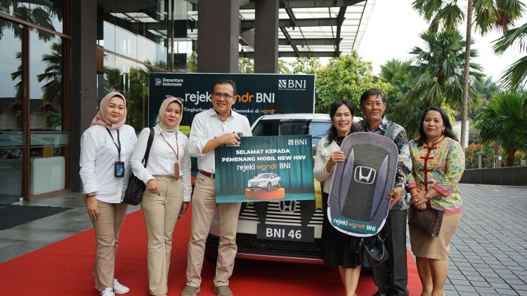 BNI Kantor Wilayah 02 Padang Bagikan Honda New HRV Hadiah Tahap Pertama Rejeki wondr BNI