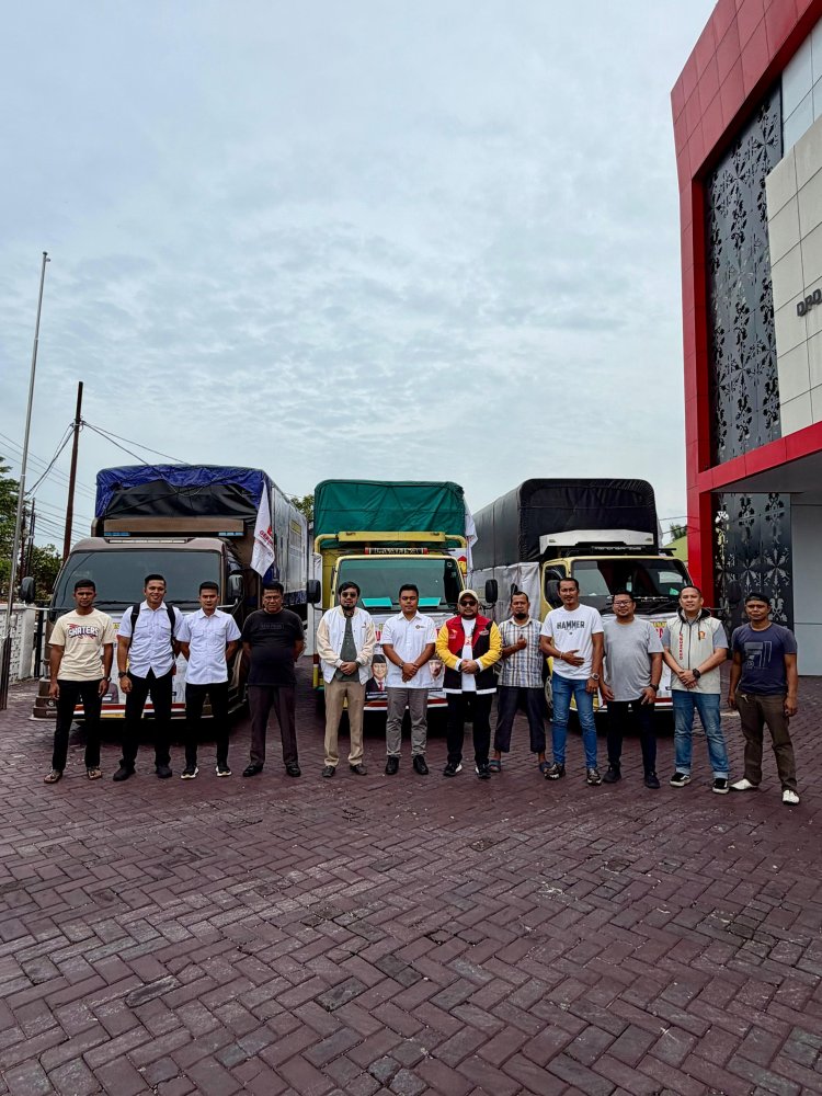 Gerindra Riau Peduli Bencana Sumbar, Salurkan 15 Ribu Paket Sembako