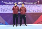 Fitra Fauzi Rahmat dan Tita Rosita Jadi Wasit di ASEAN U-16 & U-19 Boys’ Futsal Championship 2025 Thailand