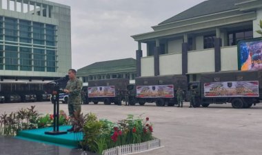 Kodam XIX Tuanku Tambusai Kirim 12 Truk untuk Bantu Korban Bencana di Aceh, Sumut dan Sumbar