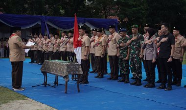 Pelantikan Pengurus Pramuka Pekanbaru 2025–2030 Meriah Dihadiri 3.500 Undangan