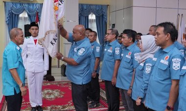 Diketuai Wabup Siak, Pengurus KONI Siak 2025-2029 Dilantik