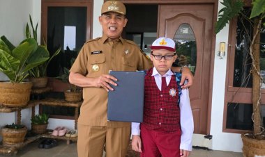 Bupati Inhil Ajak Ayah Terlibat Langsung Ambil Rapor Anak ke Sekolah Bulan Ini