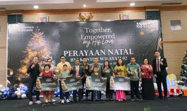 BNI Wilayah 02 Bagikan 2.000 Sembako dan Rayakan Natal Bersama Panti Asuhan dan Keluarga tak Mampu