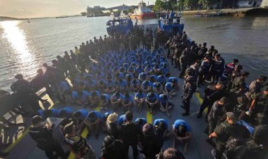 Warga Binaan Berisiko Tinggi di Lapas Riau Dipindahkan ke Nusakambangan