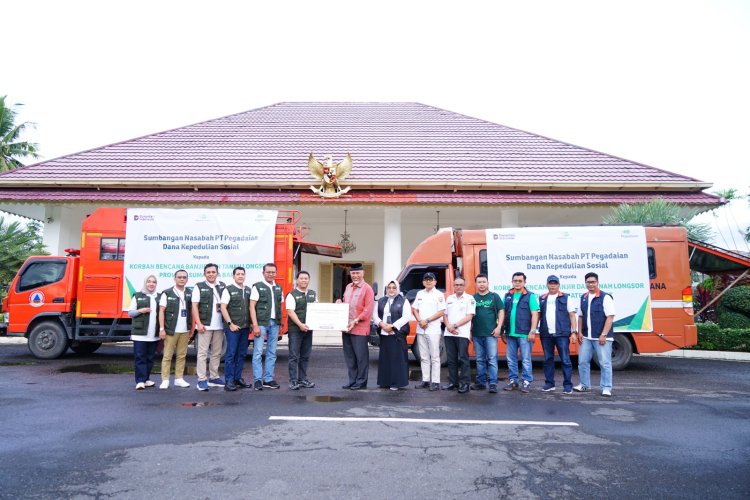 PT Pegadaian Salurkan Bantuan Senilai Rp Rp680 Juta untuk Korban Bencana Sumbar