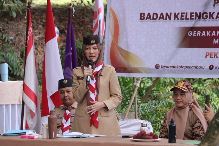 Kwarcab Pramuka Pekanbaru Gelar Rapat Paripurna dan Orientasi Pengurus