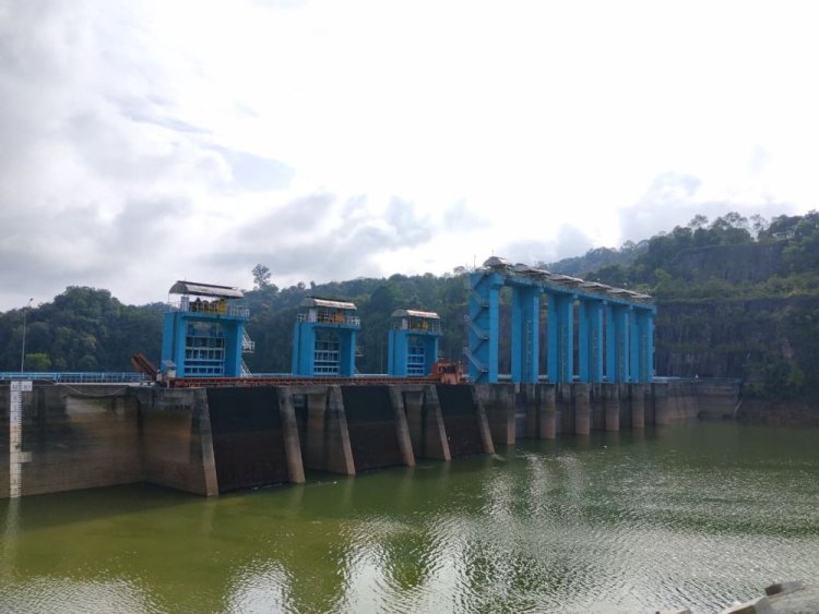 Elevasi Waduk PLTA Koto Panjang Kampar 20 Desember 2025 Naik 3 Cm, Debit Air Masuk dan Keluar Masih Seimbang