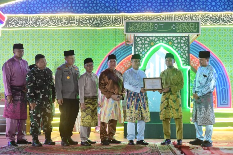 Kecamatan Bengkalis Juara Umum MTQ ke-50 Kabupaten Bengkalis 2025, Raih 625 Poin