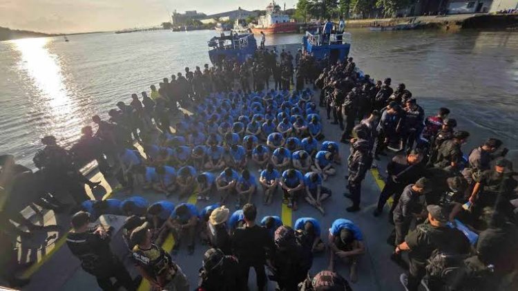 Warga Binaan Berisiko Tinggi di Lapas Riau Dipindahkan ke Nusakambangan