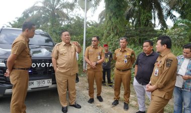 Plt Gubri SF Hariyanto Targetkan Jalan Lintas Siak-Pekanbaru Mulus Sebelum Hari Raya Idulfitri 2026
