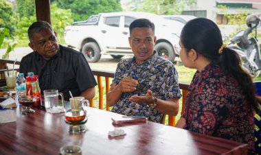 Kadiskominfoss Kuansing Coffee Morning dengan Kepala PN Teluk Kuantan 
