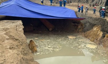 Pipa Gas Tanam PT Trans Gas Indonesia Kembali Meledak, 5 Unit Rumah Rusak di Dusun Nibul Inhu