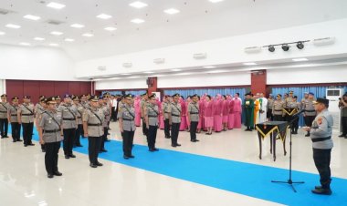Kapolda Riau Irjen Pol Herry Heryawan Pimpin Sertijab Pejabat di Lingkungan Polda Riau, Ini Daftarnya