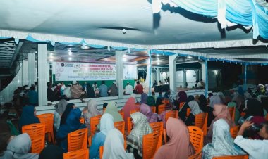 Ratusan Orang Warga Desa Kasikan dan Talang Danto Peringati Isra Mikraj 1447 H/2026 Bersama Karyawan Kebun dan PKS PTPN IV Regional III Tandun