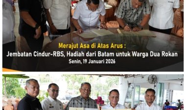 Merajut Asa di Atas Arus: Jembatan Cindur-RBS, Hadiah dari Batam untuk Warga Dua Rokan 