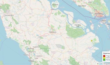 Prakiraan Cuaca Riau 21 Januari 2026, Hujan Intensitas Ringan Diprakirakan di Sebagian Rokan Hulu dan Kampar