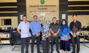 PTUN Pekanbaru Tolak Gugatan FK Pemilik Kios Pasar Bawah Terhadap Bupati Kuansing