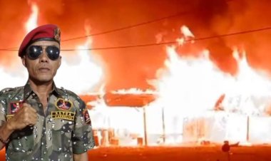 Ketua GRIB JAYA PAC Ujung Batu Sampaikan Duka atas Kebakaran Rumah Humas GRIB JAYA Rambah Samo 