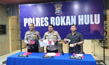 Kantongi Satu Butir Pil Ekstasi, Polres Rokan Hulu Tetapkan Kepala Desa Koto Tandun MT Jadi Tersangka