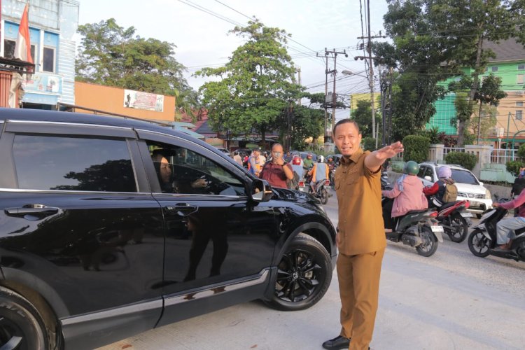 Agung Nugroho Turun Langsung Urai Kemacetan, Wali Kota Pekanbaru Resmikan Jalur Baru di Jalan Lobak